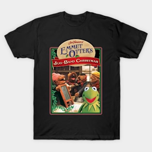 Funny Emmet Otters Jug Band Christmas Vintage T-Shirt